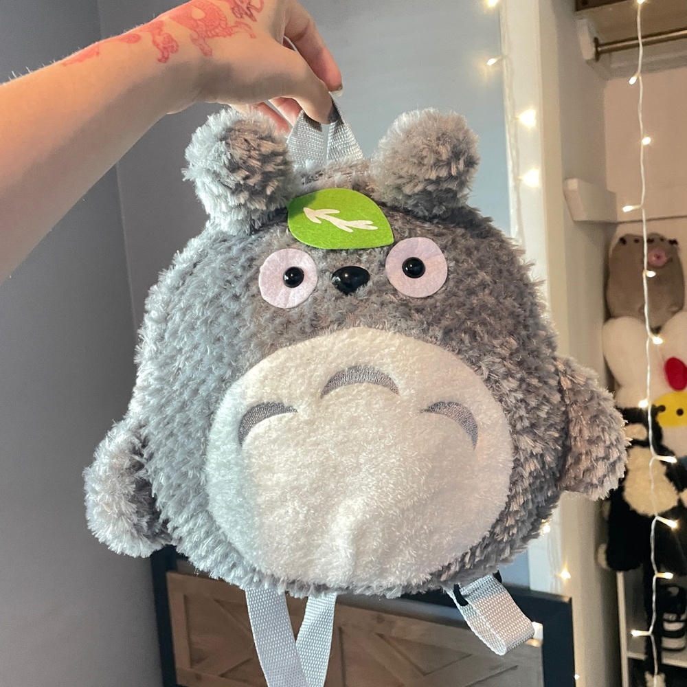 Totoro plush bag